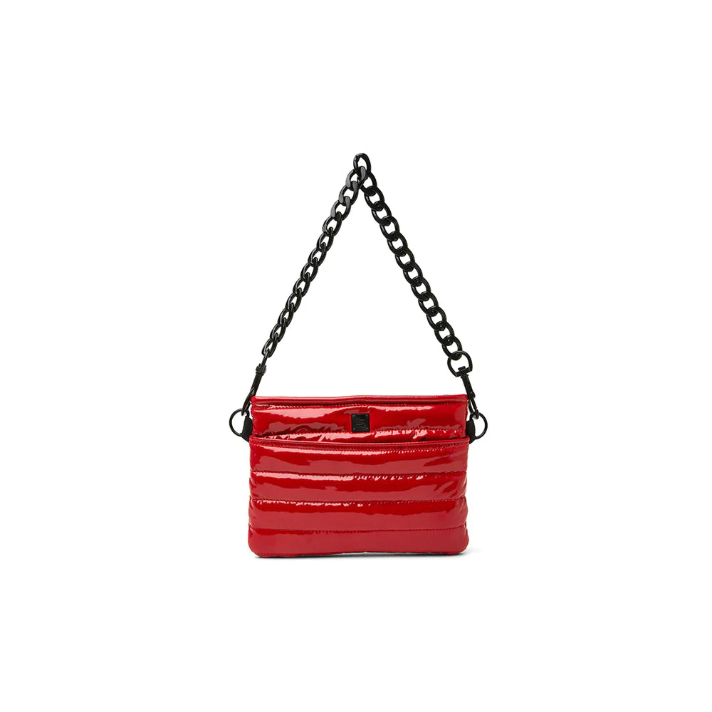DOWNTOWN CROSSBODY - Lipstick Patent