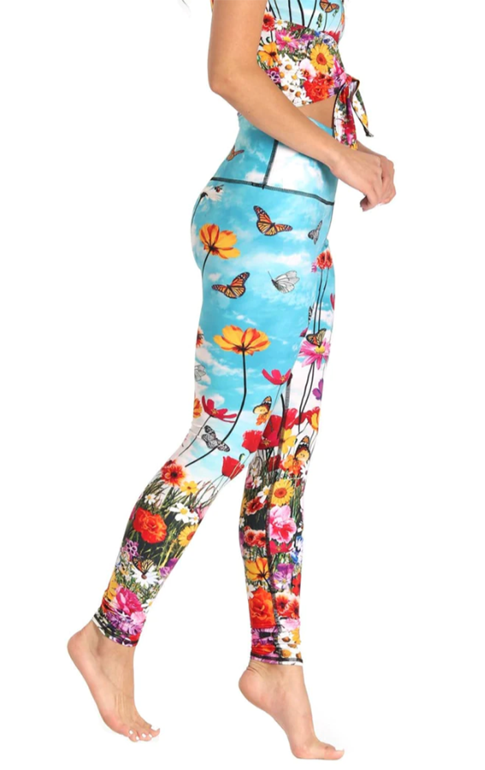 Yoga Leggings - Flower Bomb