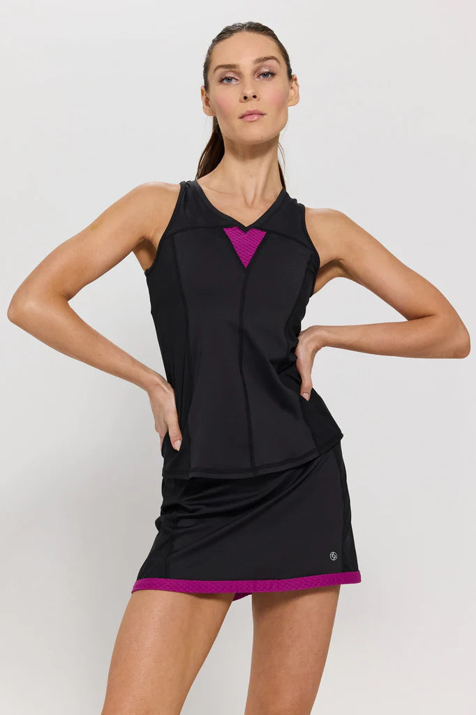 Elite Plunge Tank - Black/Gem