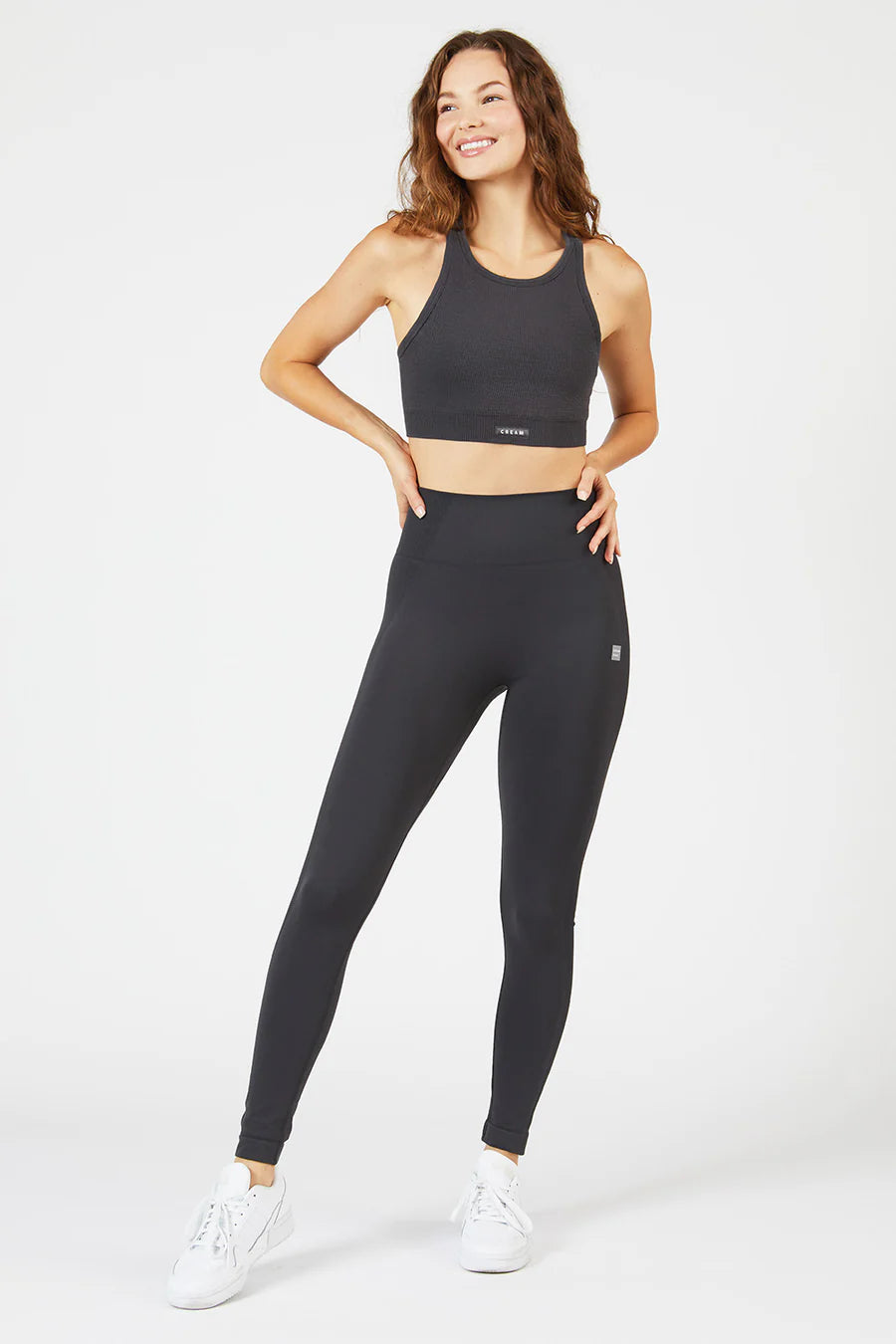 Sabrina Bra Top - Faded Black