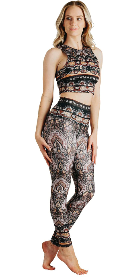 Yoga Leggings - Espresso Yourself