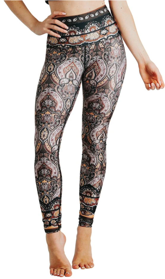 Yoga Leggings - Espresso Yourself