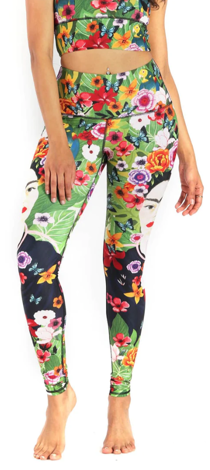 Yoga Leggings - Kahlo