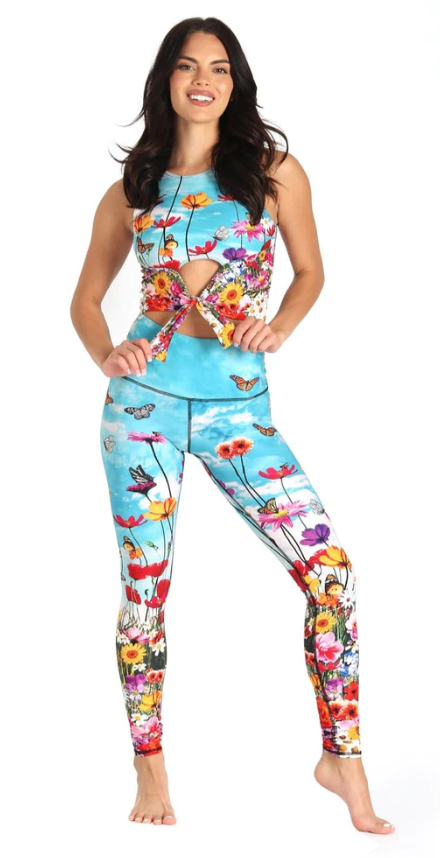 Yoga Leggings - Flower Bomb