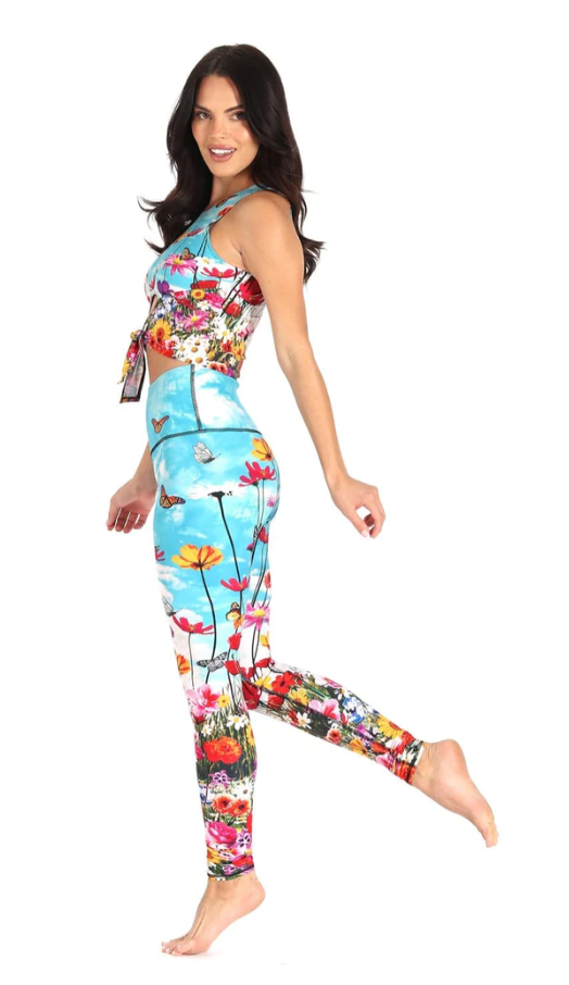 Yoga Leggings - Flower Bomb