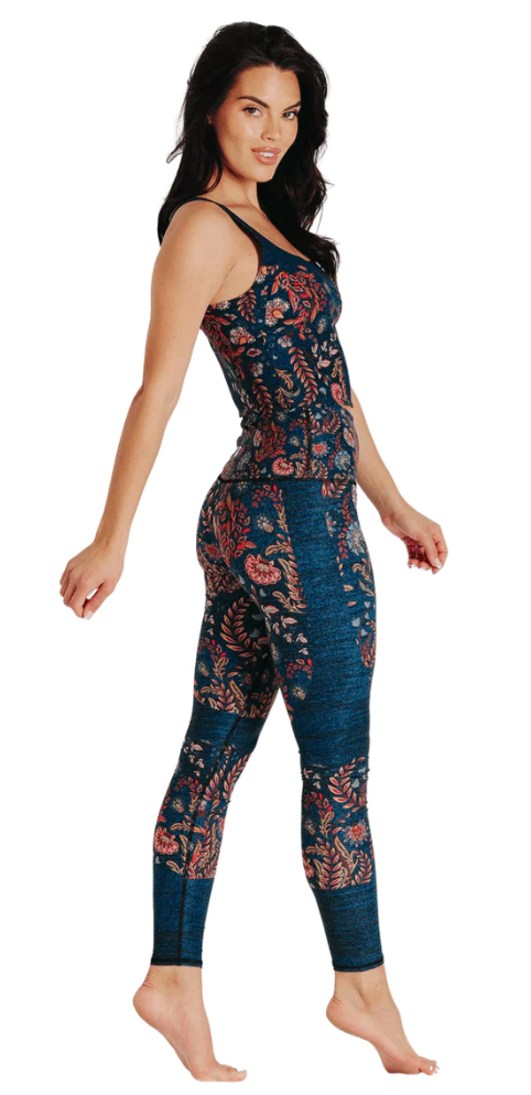Yoga Leggings - Festival Denim