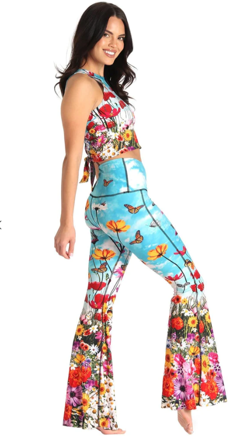 Reversible Knot Top - Flower Bomb