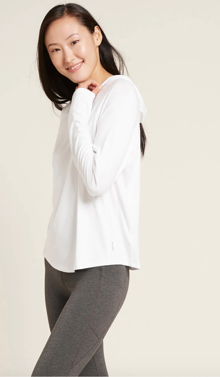 Active Long Sleeve Hooded T-Shirt