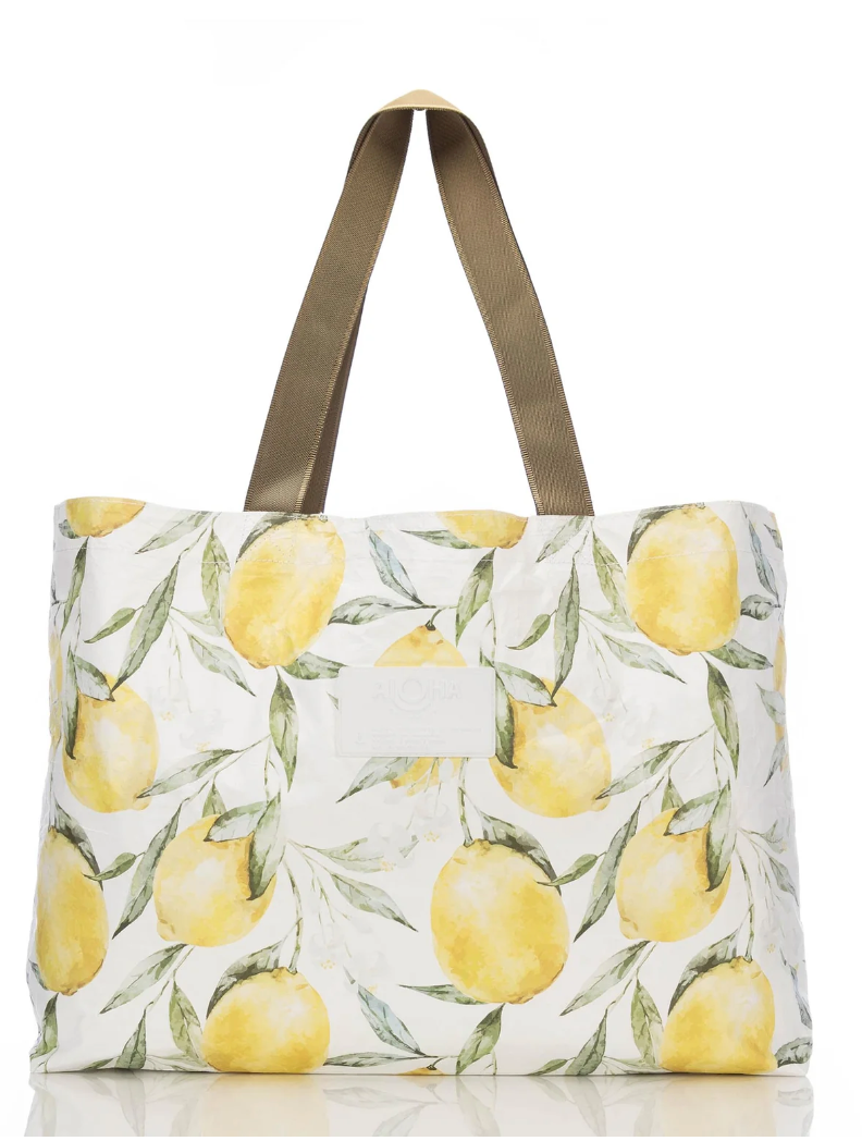 REVERSIBLE HOLO HOLO TOTE - LIMONCELLO