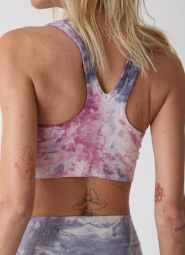 Allegra Bra Marble - Rose/Stone Blue