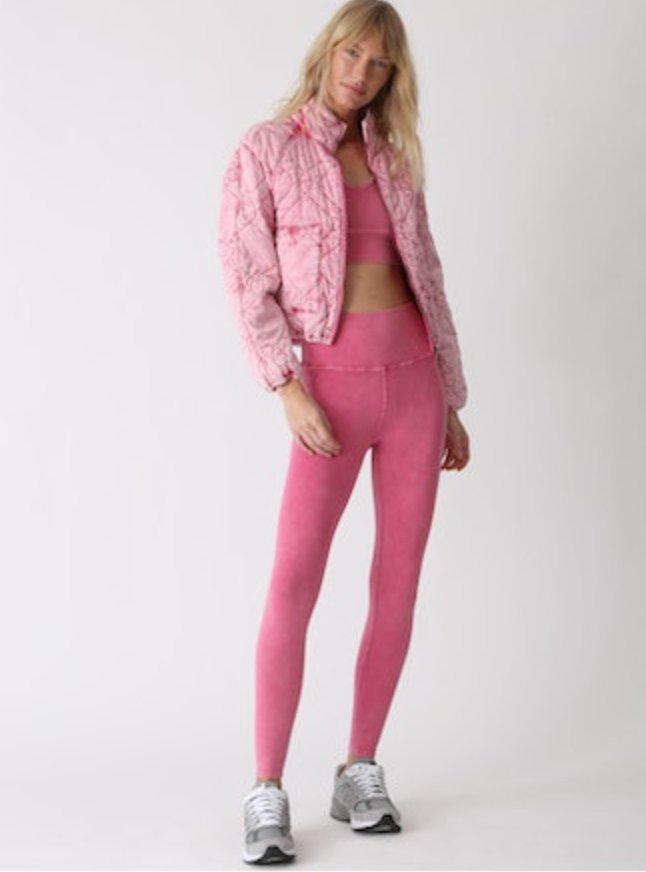 Quilted Jacket Acid - Magenta MAGE