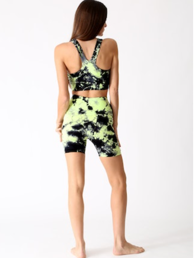 Allegra Bra - Chartreuse/Onyx