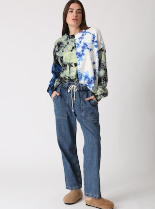 Bhodi Sweatshirt Epic - Chartreuse/Sapphire/Sage