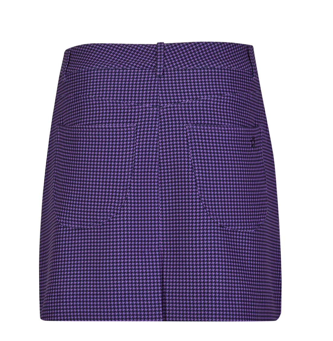 Houndstooth Skort - Lilac