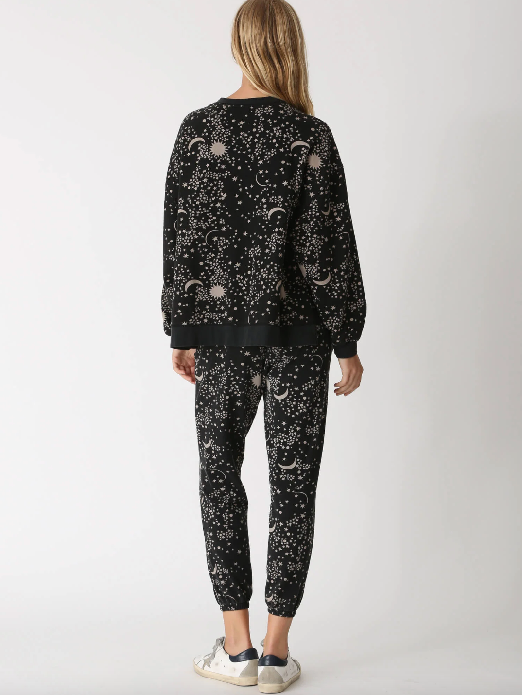 Erin Sweatshirt Starstruck - Onyx/Taupe