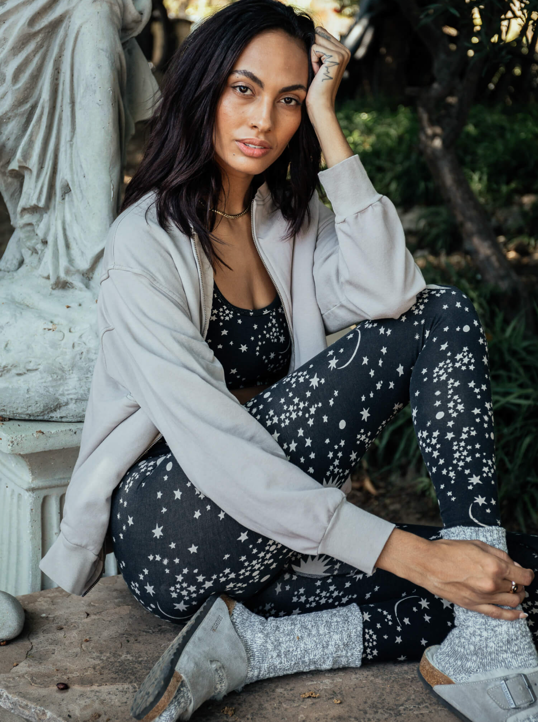 Sunset Legging Starstruck - Onyx/Taupe