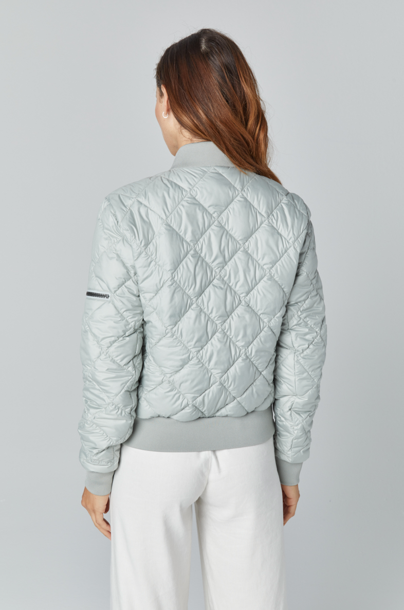 Metro Bomber Jacket - Italian Sage