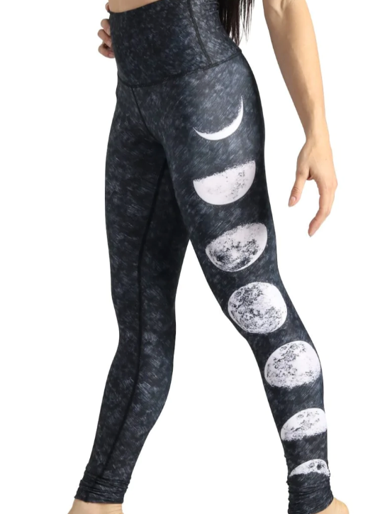 Yoga Legging - Dark Moon Phase