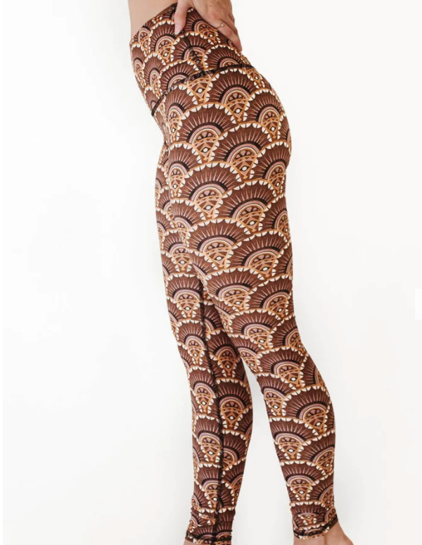 Yoga Legging - Art Deco