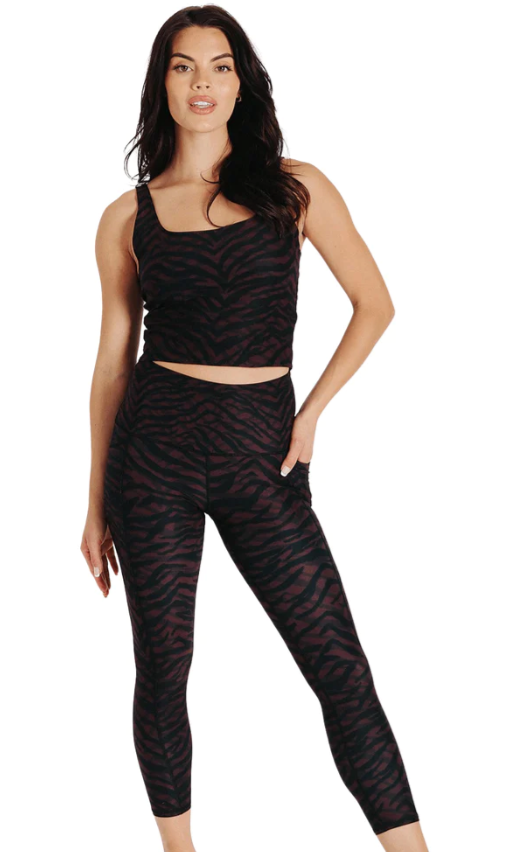 Yoga Legging 7/8 - Fierce Feline