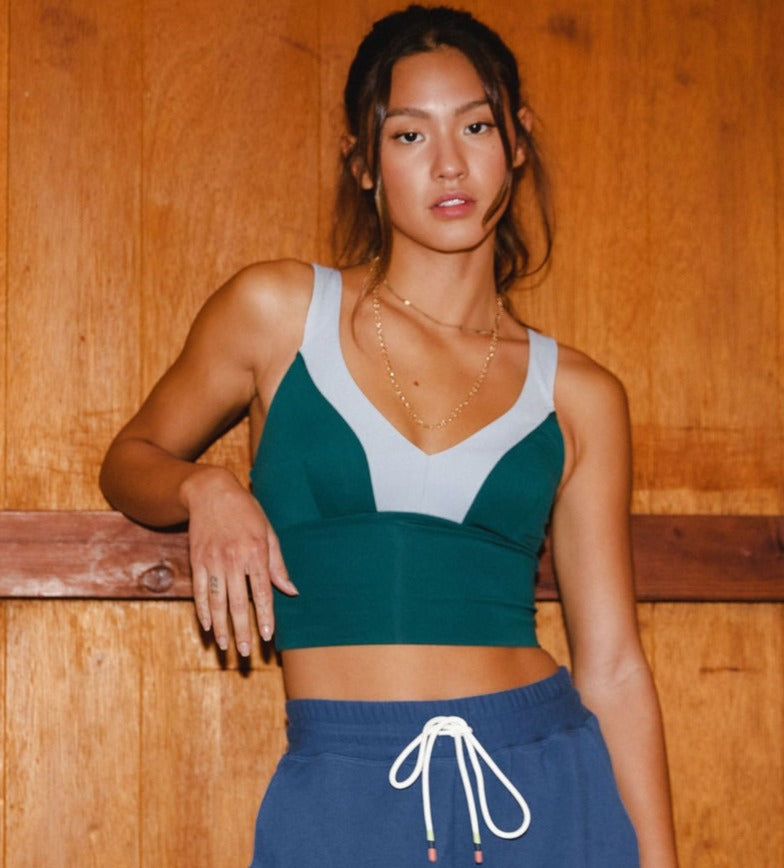 Showstopper Sculpted Evergreen Bra