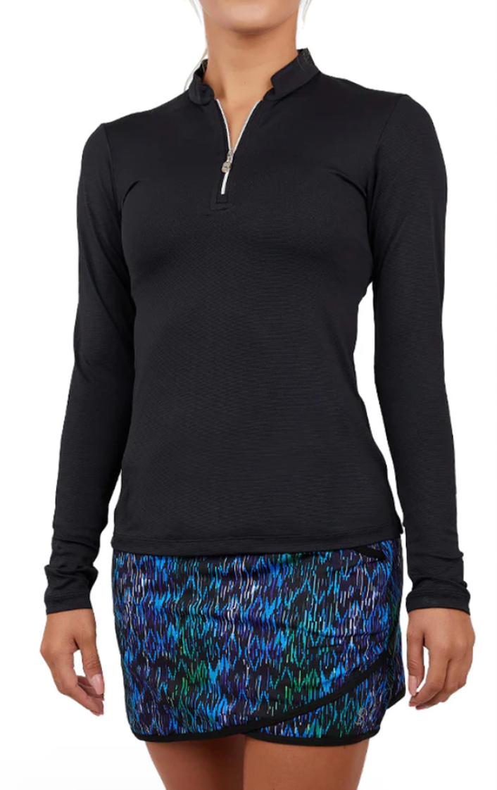 Sofibella Golf Long Sleeve Zip