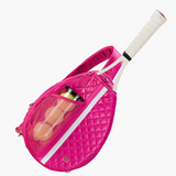 24 + 7 Wingwoman Tennis Sling - Fuchsia White Stripe