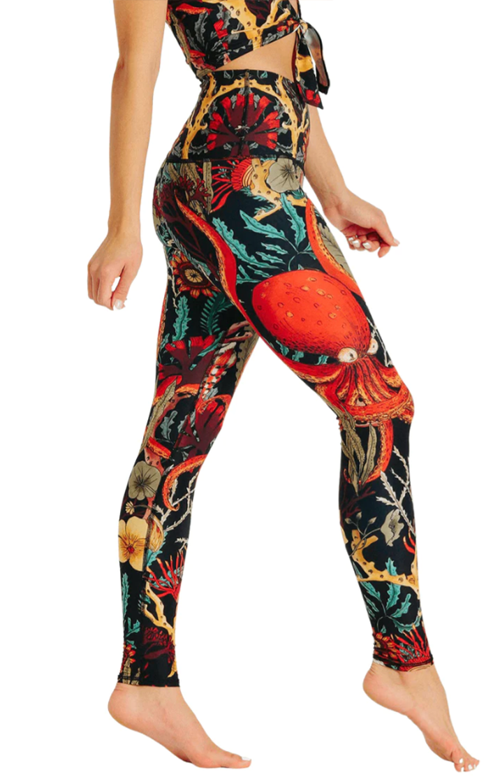 Yoga Leggings - Coral My Name