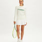 Tennis Sweater - Ivory/Green