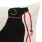 Peking Handicraft - Labrador Dog & Leash Hook Pillow