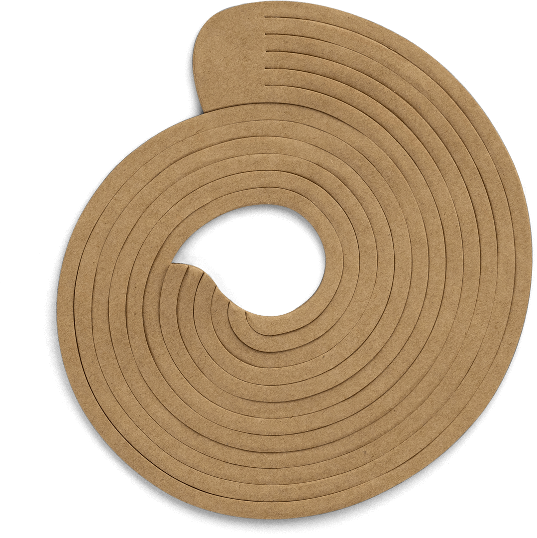 EcoEnclose - SpiroPack Nest Eco - Kraft 100% Recycled - 10 lbs