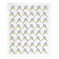 Organic Cotton Tea Towel - Tennis