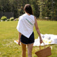 Women's Love All Sweatshirt - Après PICKLEBALL - White / Green