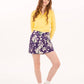 Foray Golf - Core Basic Skirt w/ Pockets- Blossom Blast: Violet Floral