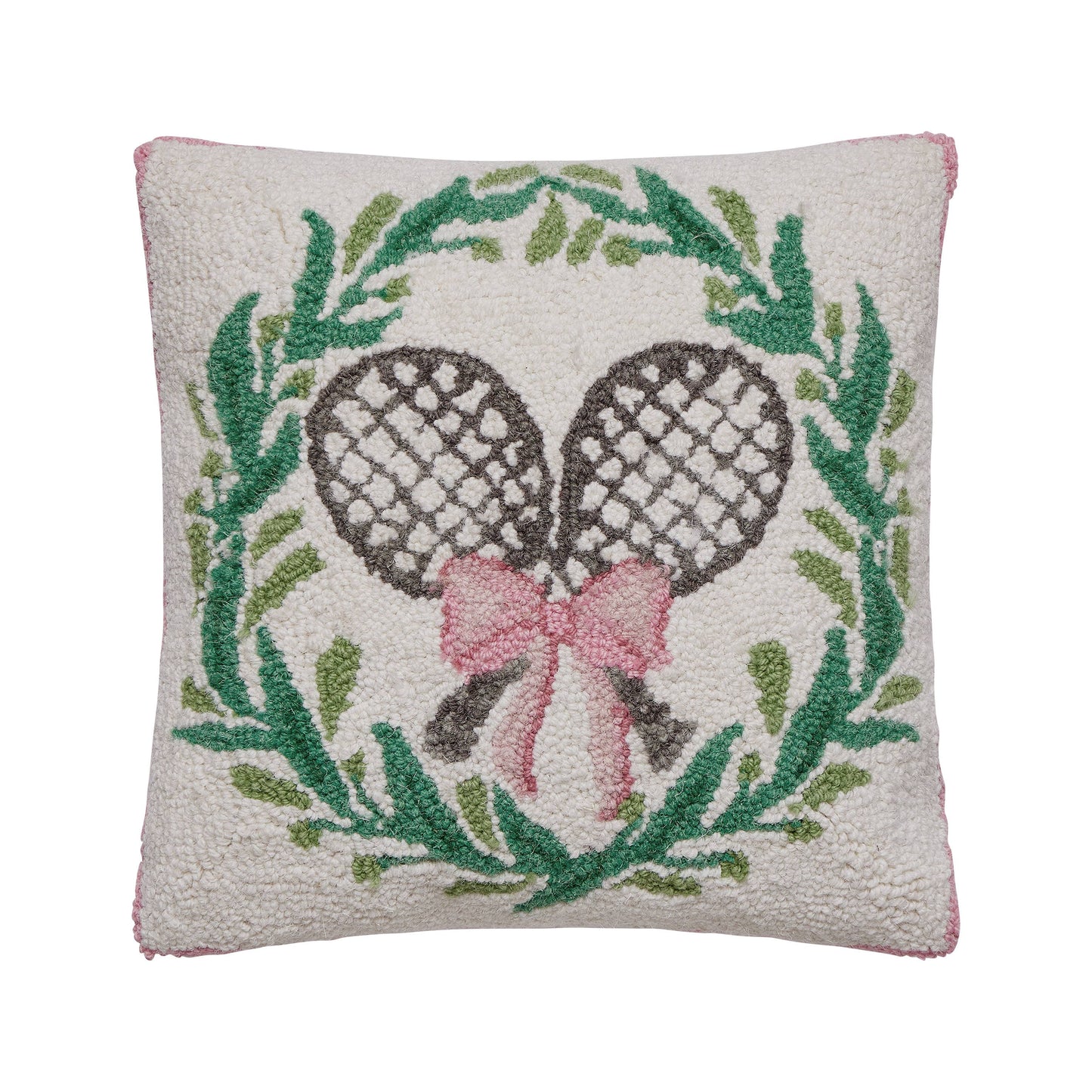 Peking Handicraft - Tennis With Wreath  Hook Pillow