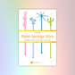 Palm Springs Themed Drink Stirrer Set
