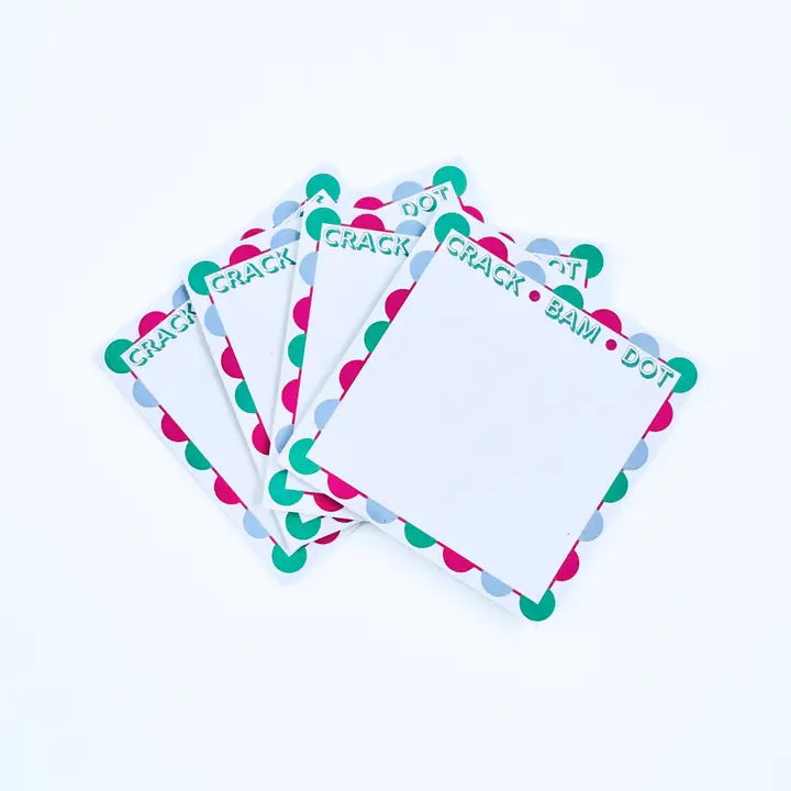 Mahjong Sticky Note Pads – Set of 4