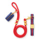 Striped Webbing Dog Collar