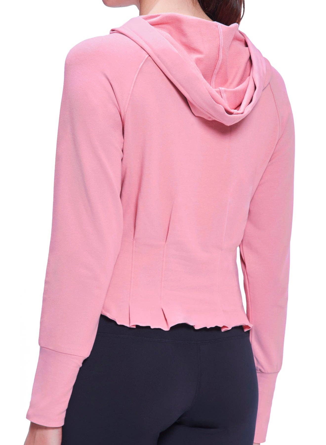 Urban Savage - Pleated Hoodie: Sunset / M