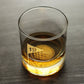 bevvee - 19th Hole Golf Ball Whiskey Rocks Glass - Golfers Gifts