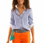 Pique All Day Pinstripe Shirt