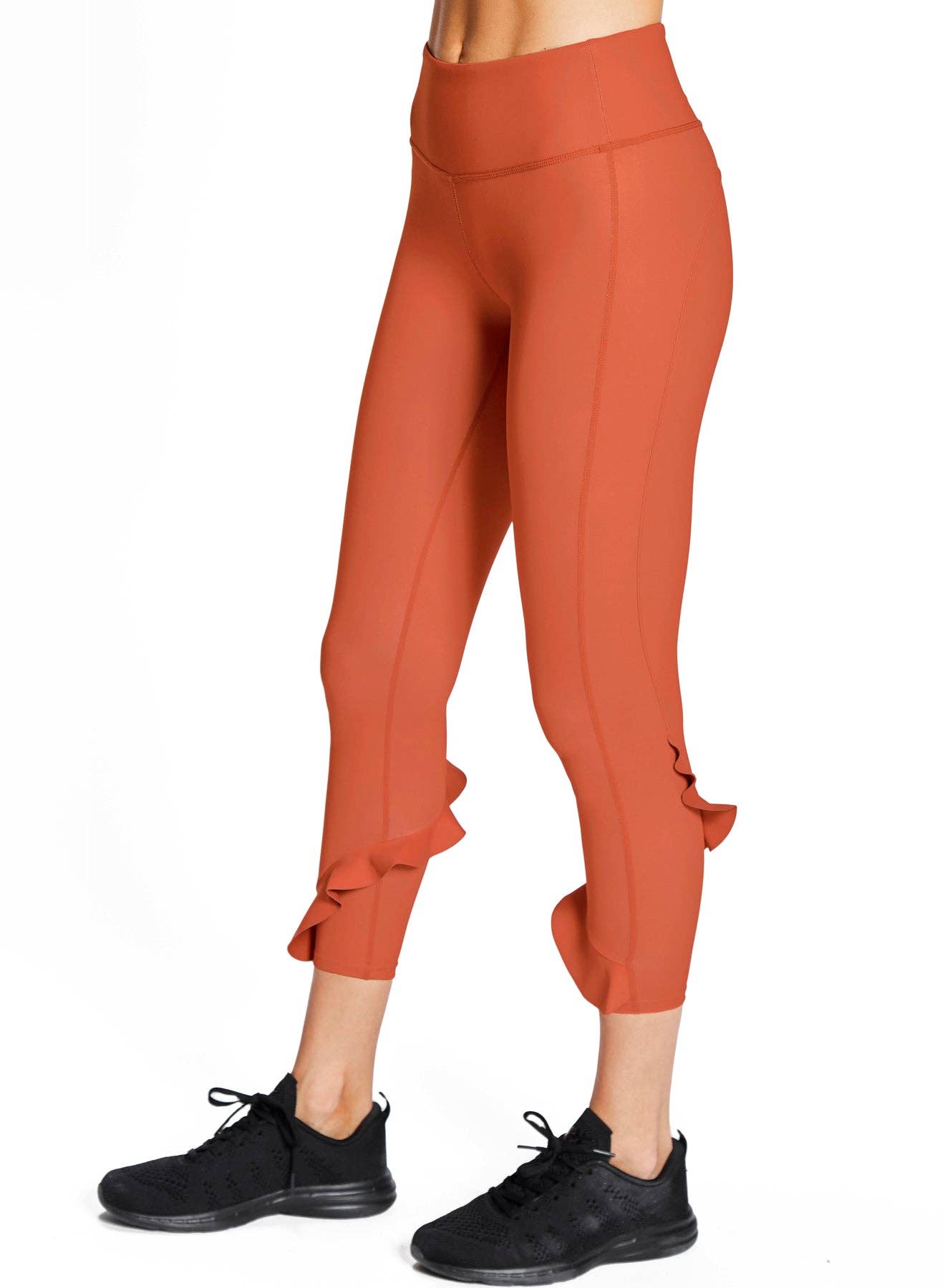 Urban Savage - Ruffle Legging: Black / M