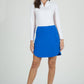 Solid Straight Skort 17.5"