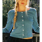 Organic Rib Cardigan