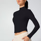 Baby Rib Long Sleeve - Black