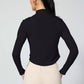 Baby Rib Long Sleeve - Black