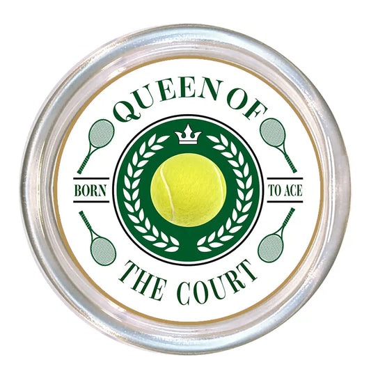 Queen of the Court Born To Ace Tennis Coaster