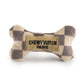 Haute Diggity Dog - Checker Chewy Vuiton Bones Squeaker Dog Toy: XL