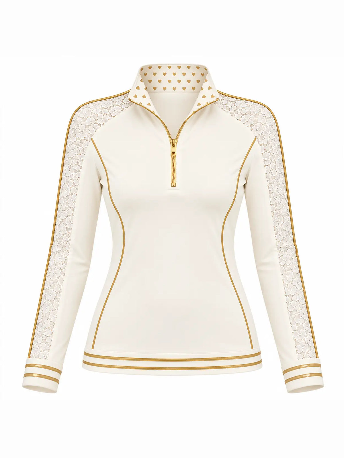 Luxe Lace Quarter Zip
