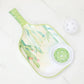 Cactus 15 3/4" Melamine Paddle Chip & Dip Tray